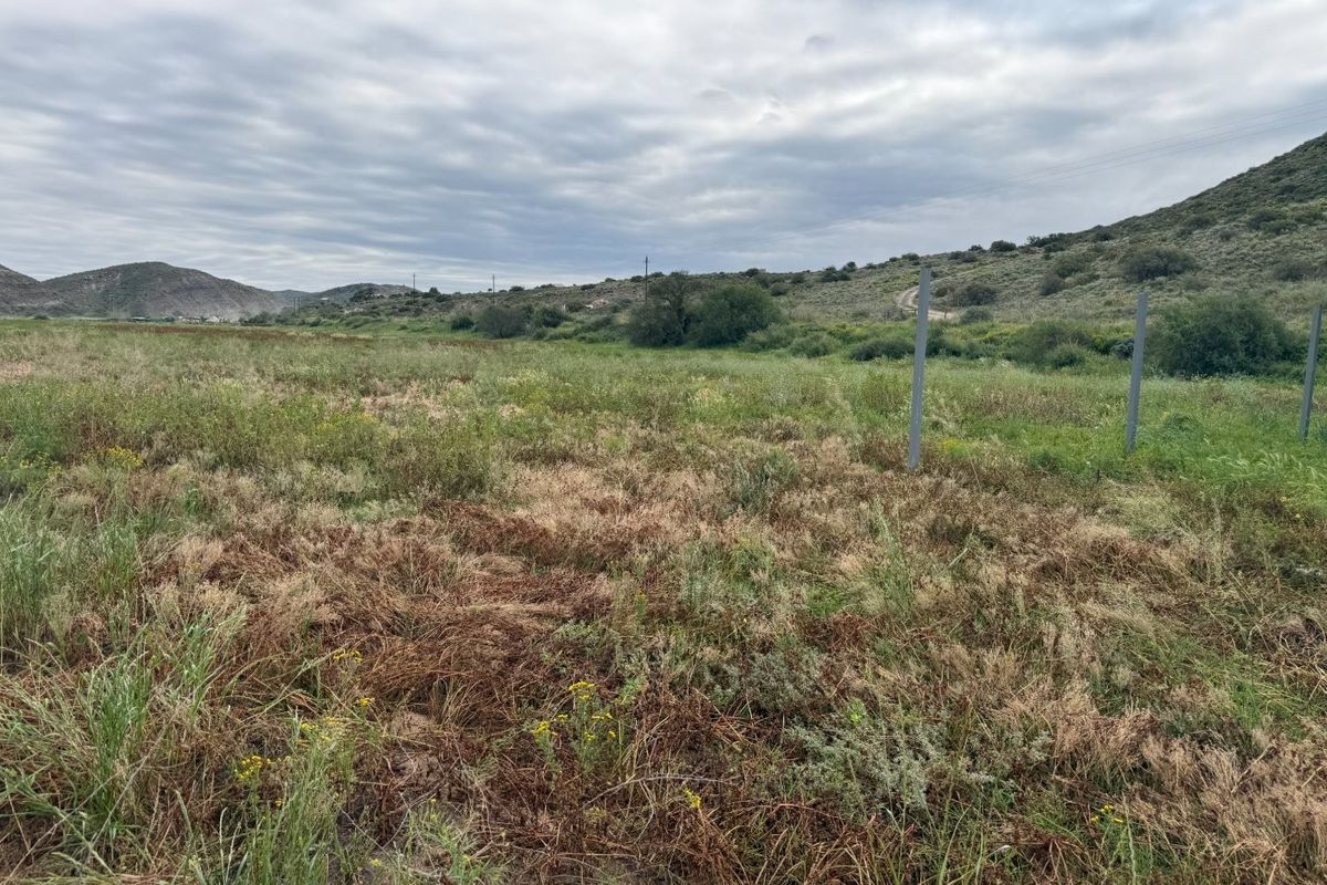 Expansive undeveloped land area featuring natural vegetation, open terrain, and distant mountain views, suitable for agricultural or small holding development.