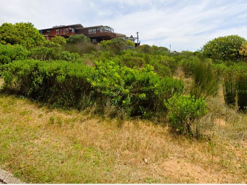 A view of a vacant residential plot featuring natural vegetation and a gentle slope, situated in a established neighborhood.
