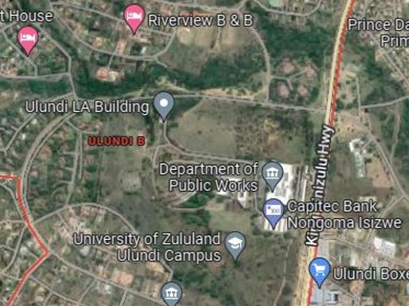 An aerial map view showing the location of the property in relation to local landmarks, infrastructure, and surrounding residential areas.