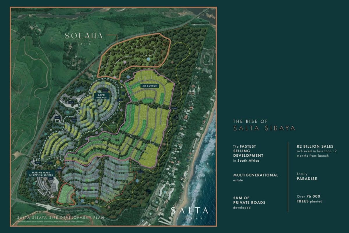 Solara, Salta - Sibaya -  book your site tour today - NO TRANSFER FEES - Land  available from R1.3.9m - Homes from R4.45m, Land sizes from 853m2 to 14560m2 - Photo 3