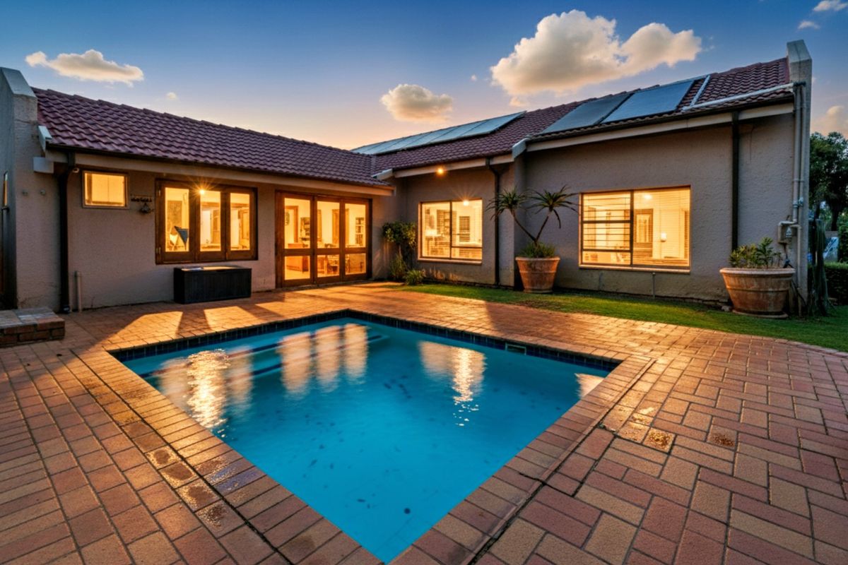 Luxurious four-bedroom family home with solar power, sparkling pool, and exceptional entertainment spaces in secure boomed area - Photo 2