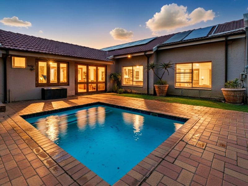 Luxurious four-bedroom family home with solar power, sparkling pool, and exceptional entertainment spaces in secure boomed area - Photo 2