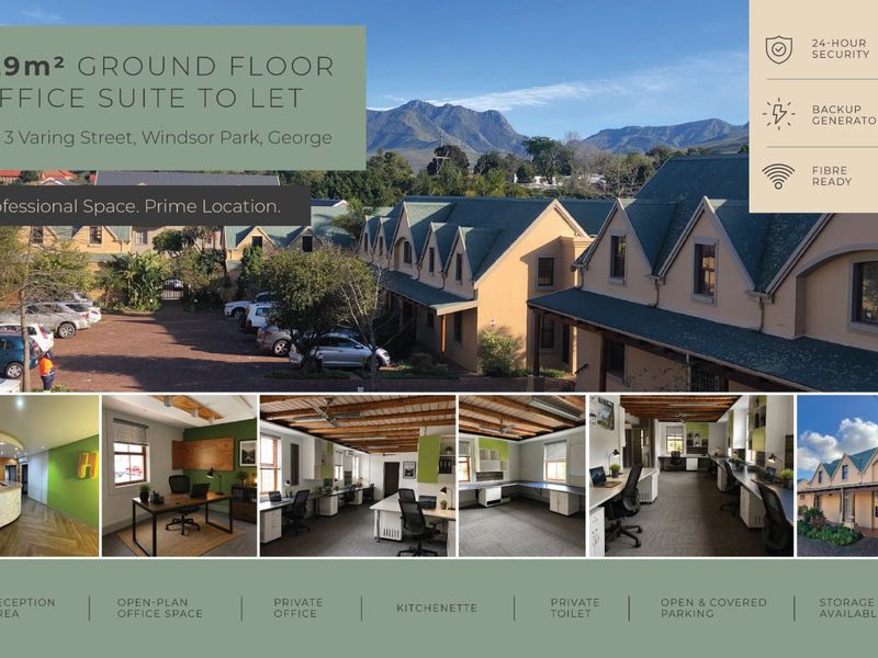 129 m2 PROFESSIONAL OFFICE SUITE TO LET | WINDSOR PARK | GEORGE - Photo 1