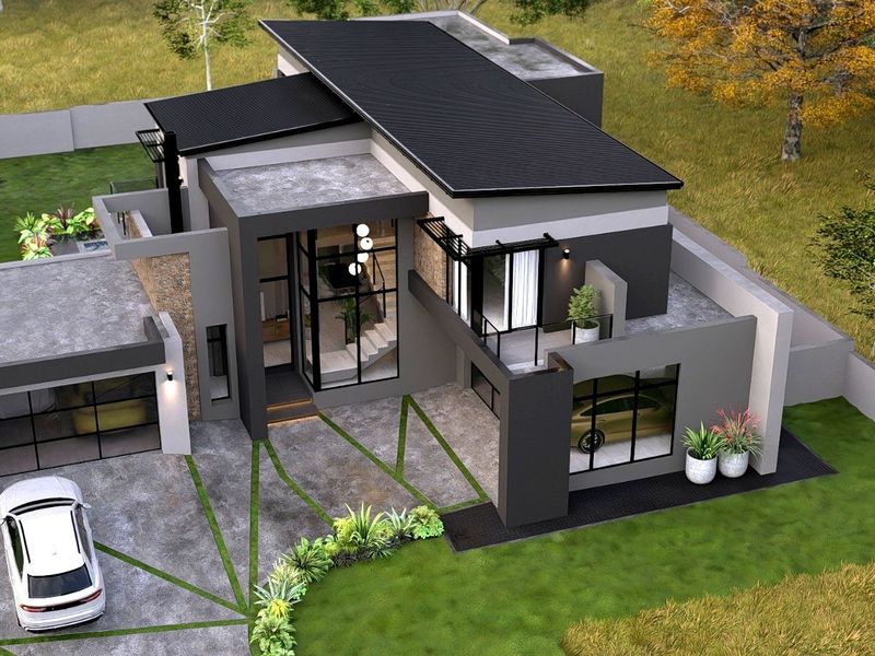 Contemporary 5 Bedroom Family Home | Study | Pool | Staff Accommodation | Turnkey - Photo 2