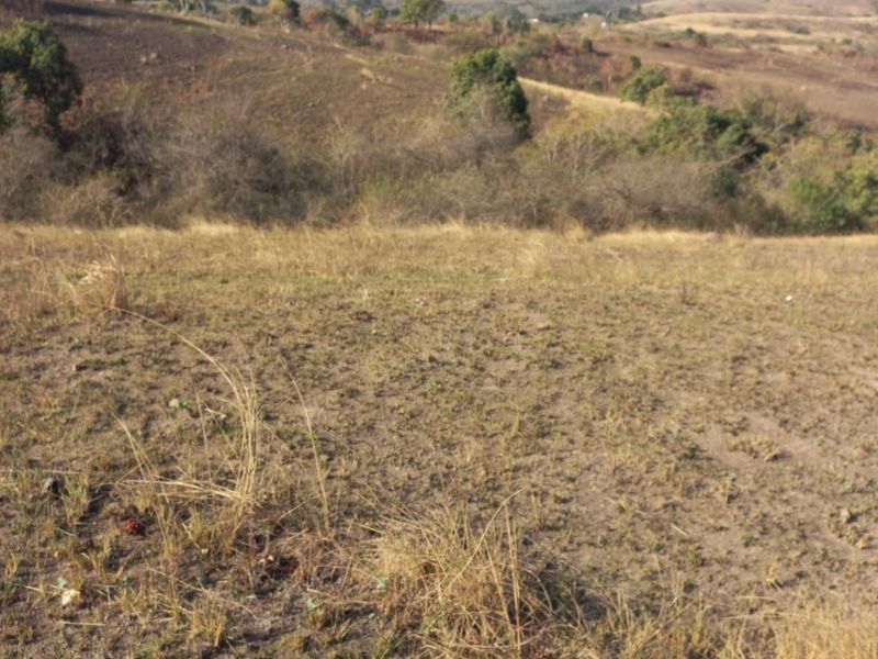 Expansive view of the surrounding rural landscape and rolling hills on this farm property.