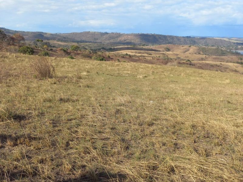 Expansive view of the rolling hills and natural landscape on the farm property.