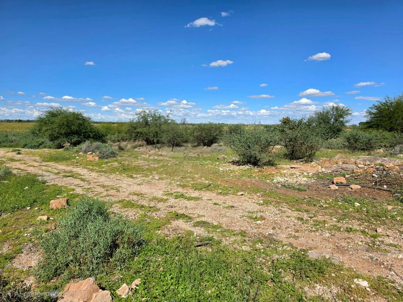 A view of a vacant residential plot featuring natural terrain, native shrubs, and open space, suitable for future development.