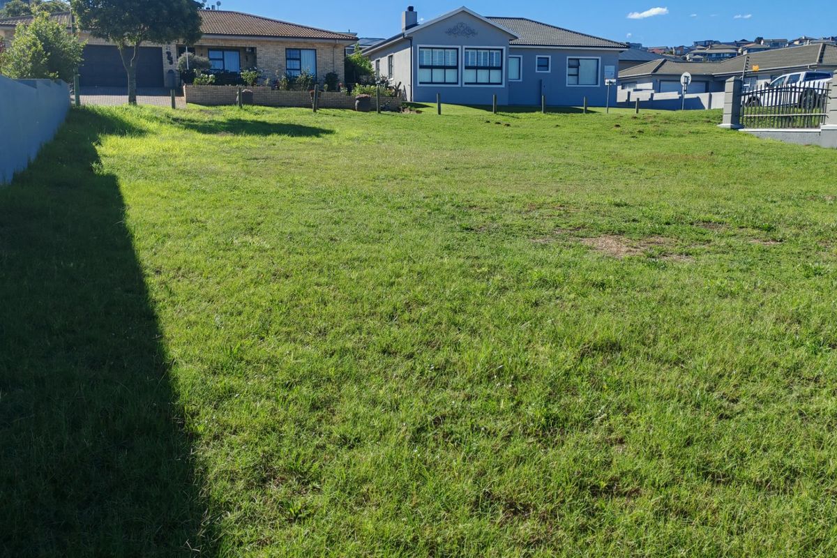 A vacant residential plot featuring established grass cover and perimeter boundary walls, situated in a developed suburban neighborhood.