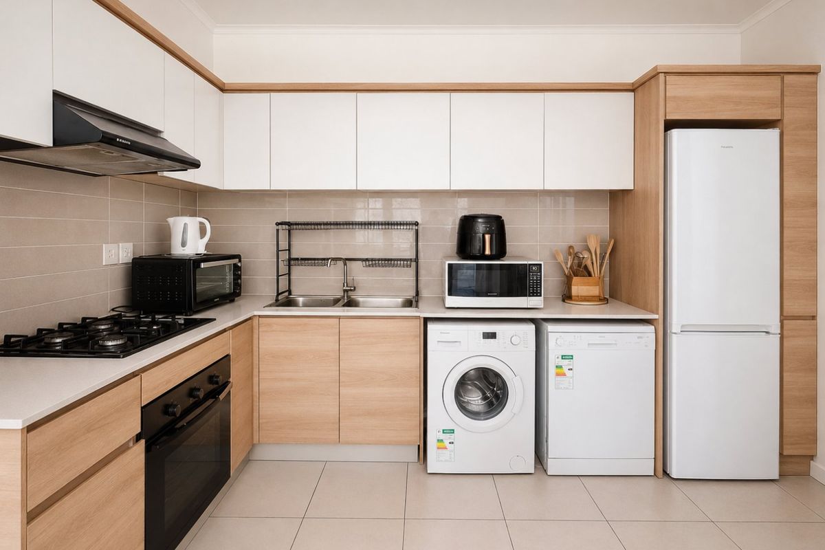 Spacious Modderfontein Apartment with Open Plan Living ideal for the Investor. - Photo 2