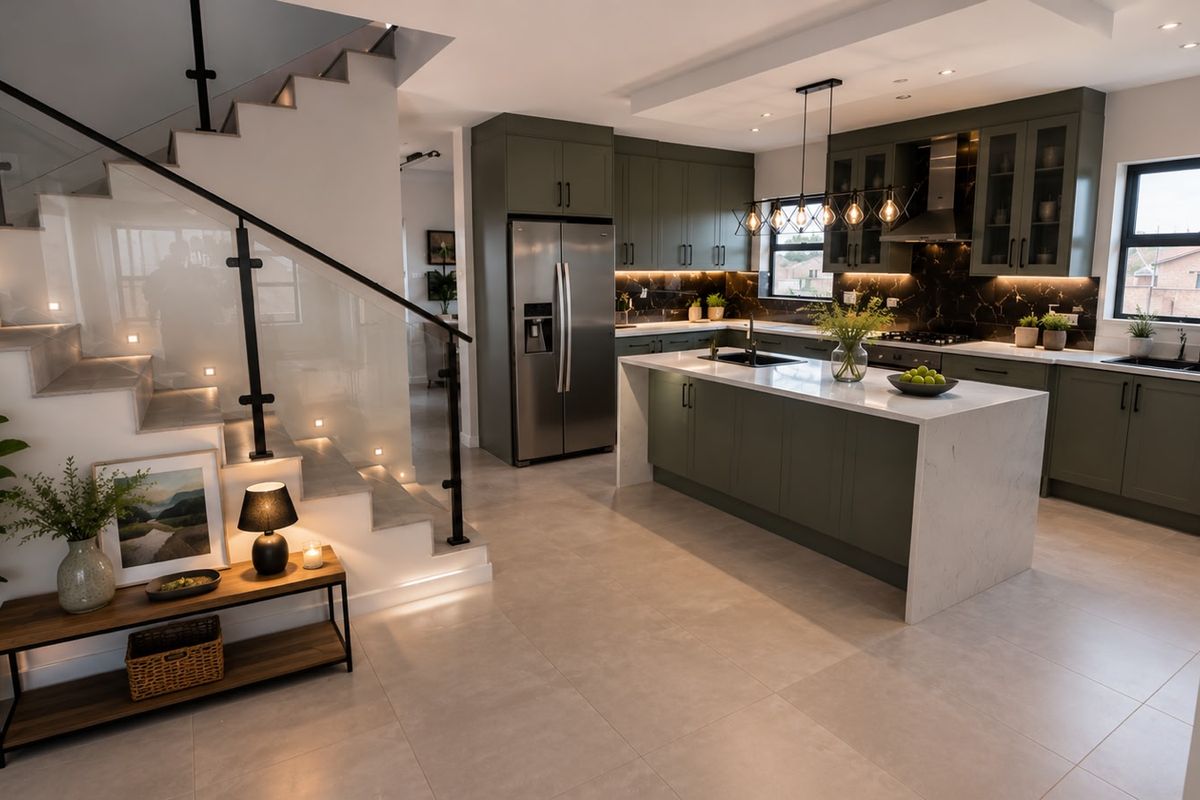 Step into a beautifully designed family home where bold contemporary finishes meet practical everyday living - Photo 5