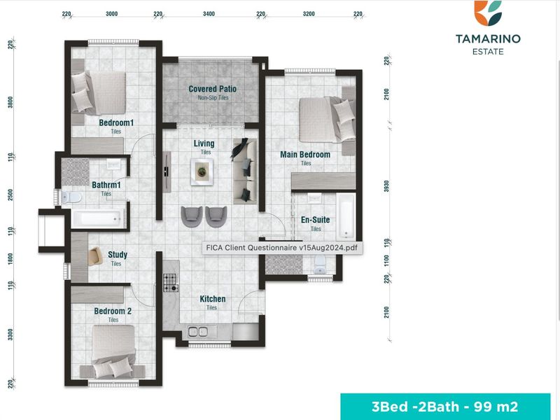 3 Bedroom Apartment / Flat for Sale in Noordhang - Photo 2