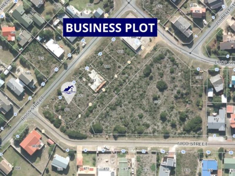 For Sale:  Two neighboring Business Plots with Sea Views in Franskraal. - Photo 2