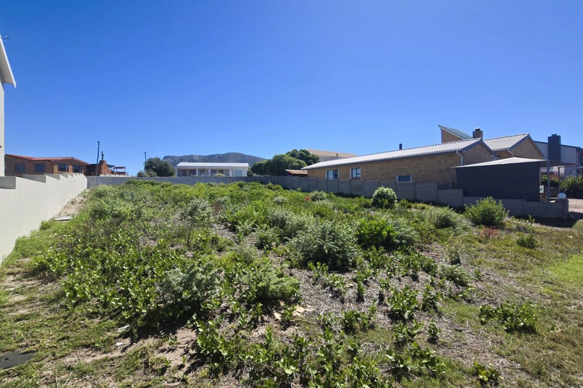 A vacant residential plot featuring natural vegetation and enclosed by boundary walls, situated in a developed neighborhood.