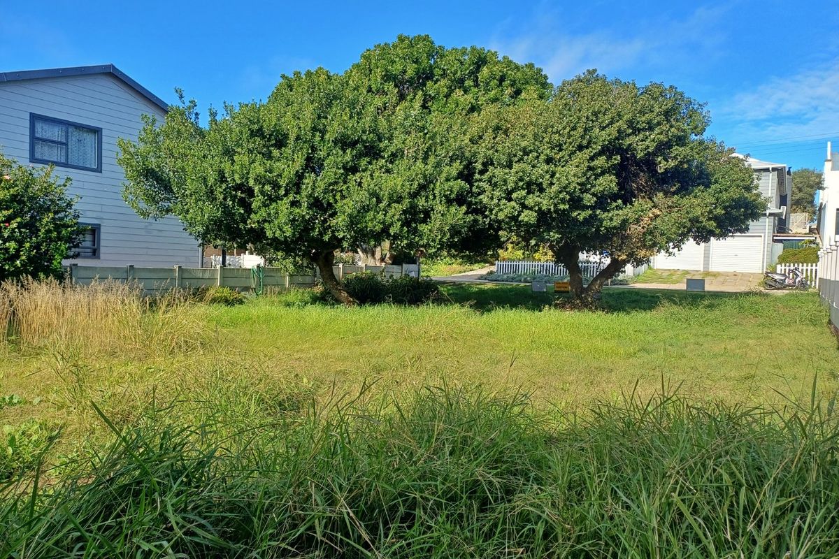 A vacant residential plot featuring established mature trees and boundary fencing, offering a clear space for future development.