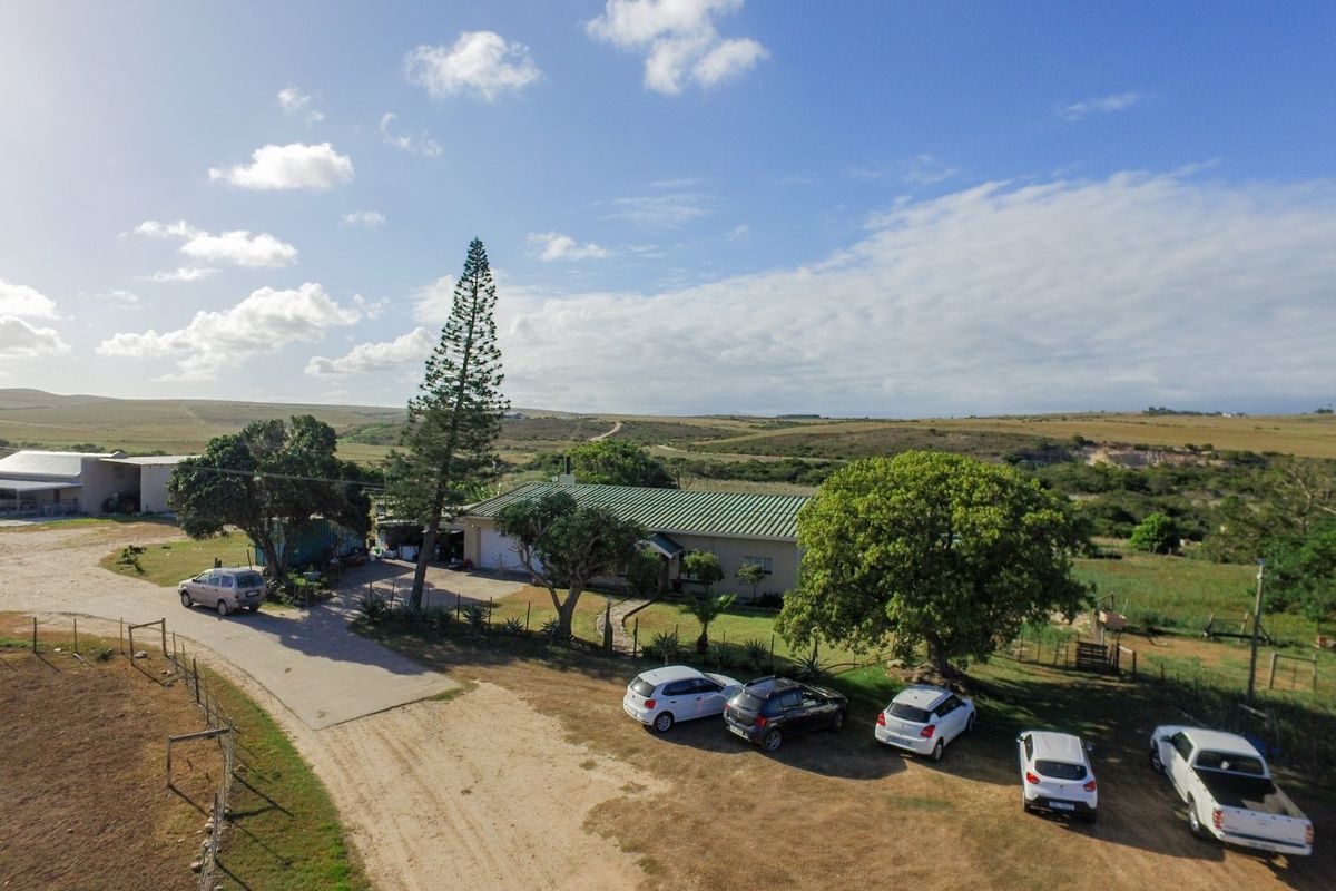 Aerial view of a farm property featuring a main residence with a metal roof, surrounding grounds, driveway, and outbuildings set in a rural landscape.