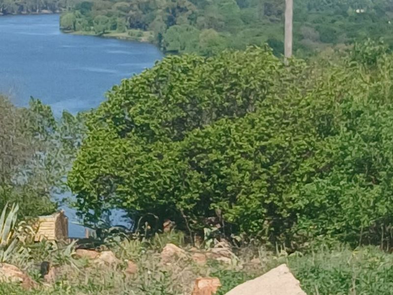 A scenic view overlooking a river and lush green landscape from the vacant residential property.