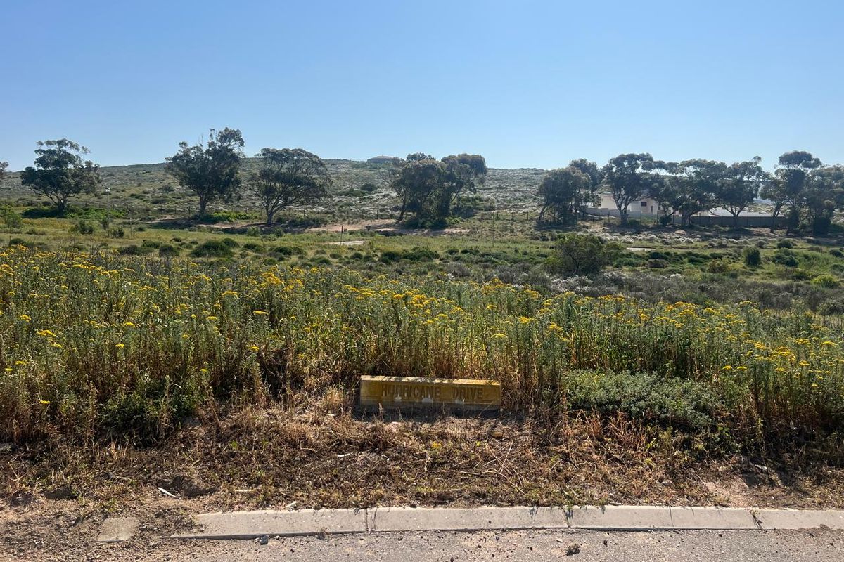 A view of a vacant residential plot featuring natural landscape and vegetation, situated along a paved road.