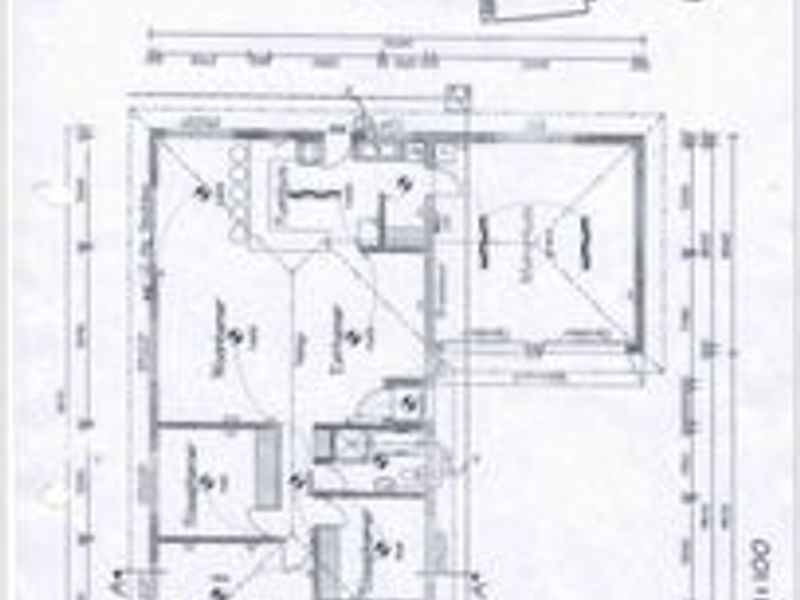 A technical floor plan diagram illustrating the layout and dimensions of the residential property.
