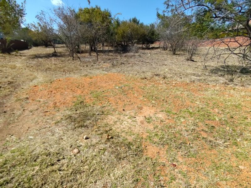 A view of a vacant residential plot featuring natural vegetation and cleared ground, suitable for future development.