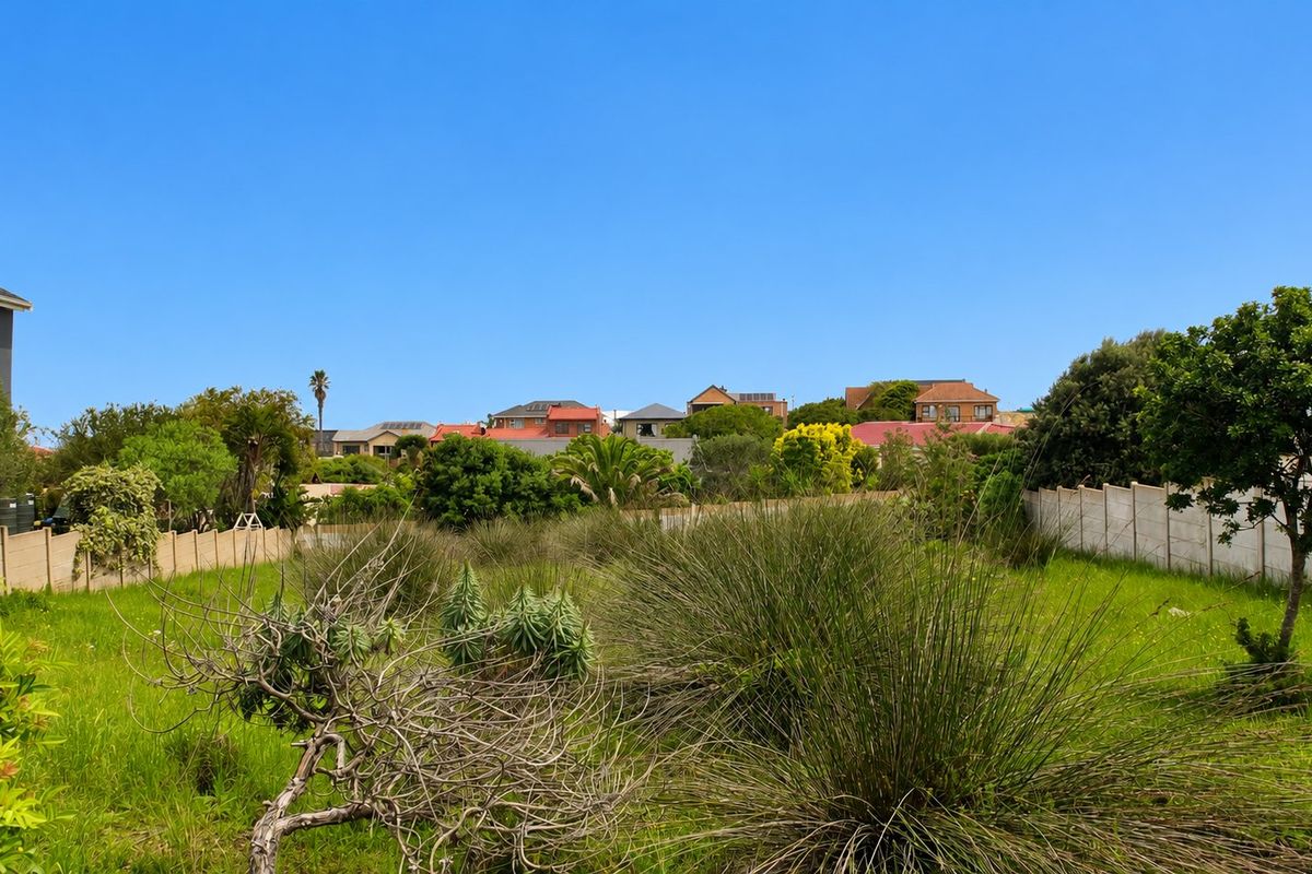 A view of a vacant residential plot featuring established vegetation and boundary walls, situated in a developed neighborhood.