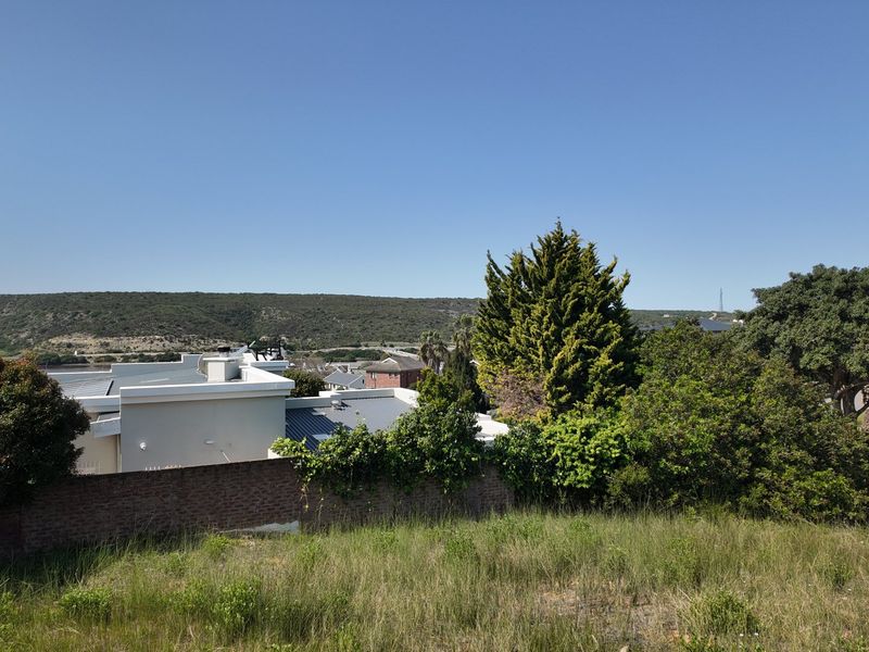 An elevated view overlooking the surrounding residential neighbourhood, featuring established greenery and a clear horizon line.