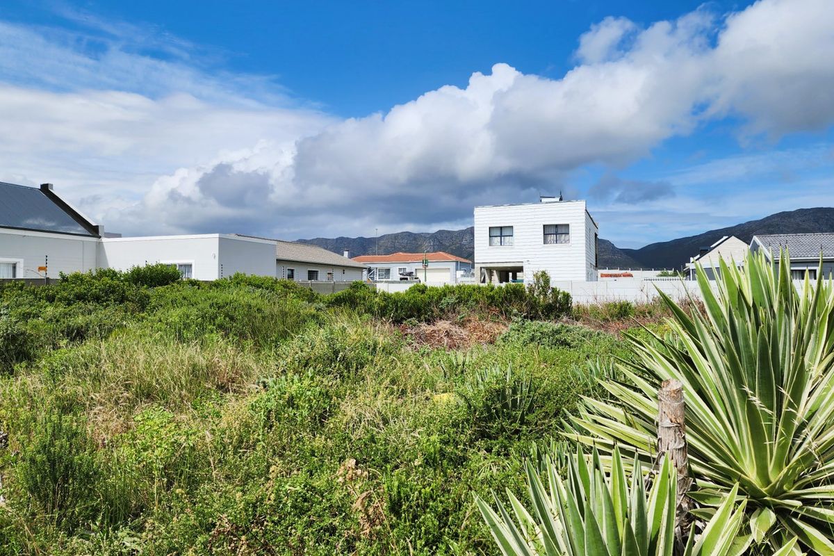 A view of a vacant residential plot featuring natural vegetation and surrounding neighborhood properties with mountain views in the background.