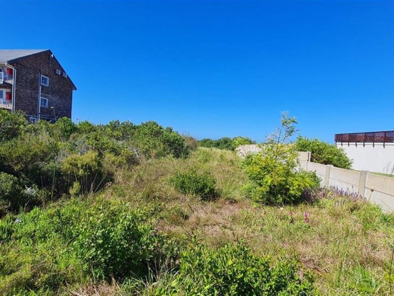 A view of an undeveloped rear garden area featuring overgrown vegetation and a precast concrete boundary wall between neighboring properties.