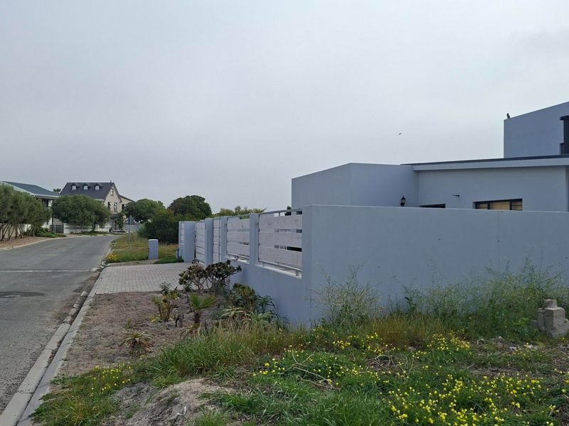 Street view of the property featuring a modern boundary wall with timber slat fencing and a paved driveway entrance.