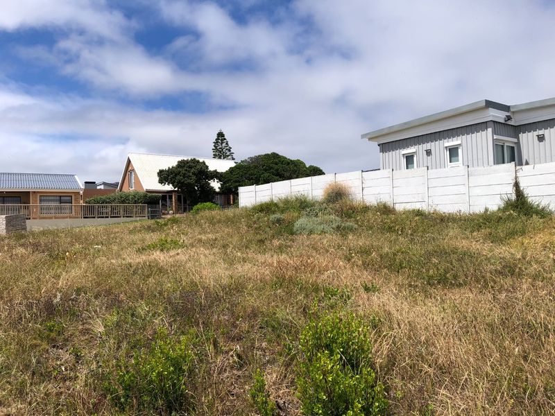 A vacant residential plot featuring natural vegetation and a precast concrete boundary wall, situated in a developed neighborhood.