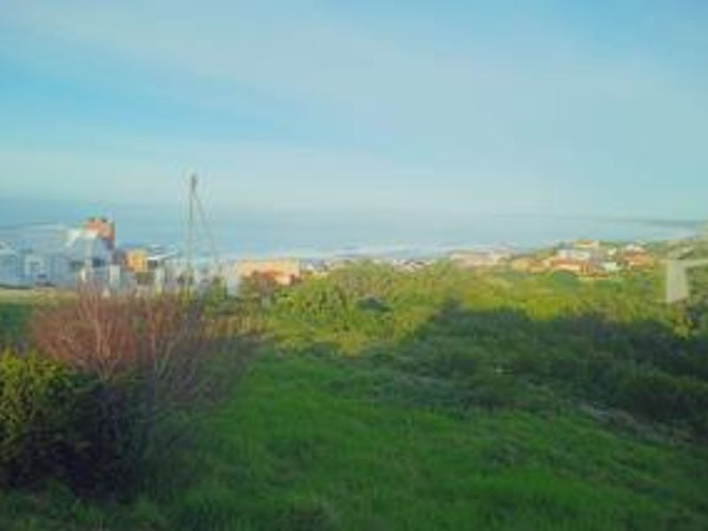 A scenic elevated view overlooking the coastal landscape and surrounding residential area, showcasing the natural terrain and horizon.