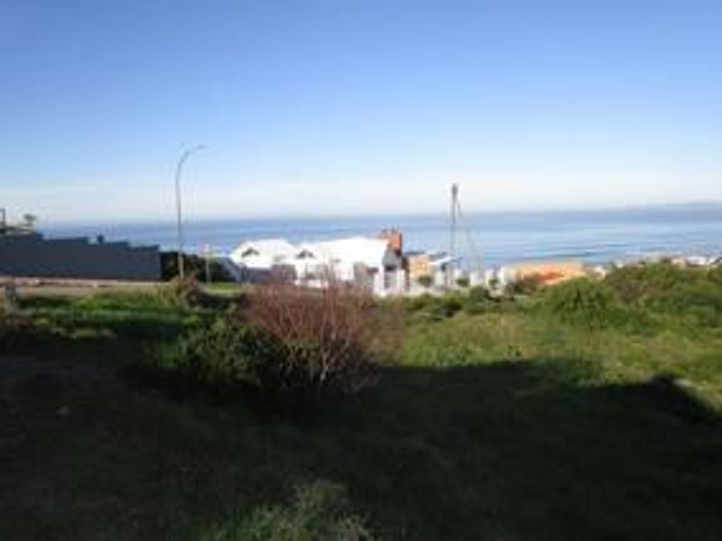 A view of the coastal landscape and ocean from the vacant residential land.