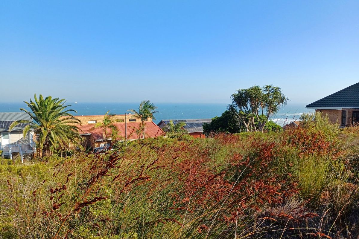 A scenic view overlooking the coastal landscape and ocean, showcasing the natural surroundings of the residential property.