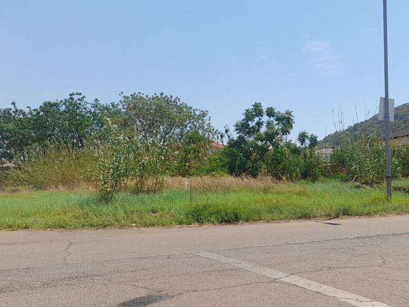 A vacant residential plot situated on a corner stand, featuring established vegetation and direct access to paved municipal roads.