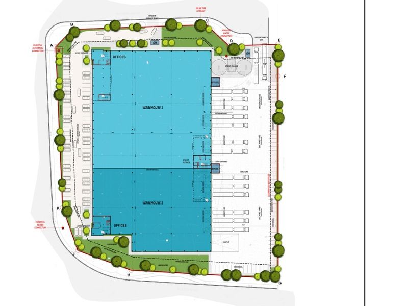 9800m2 warehouse development in King Air Industria - Photo 2