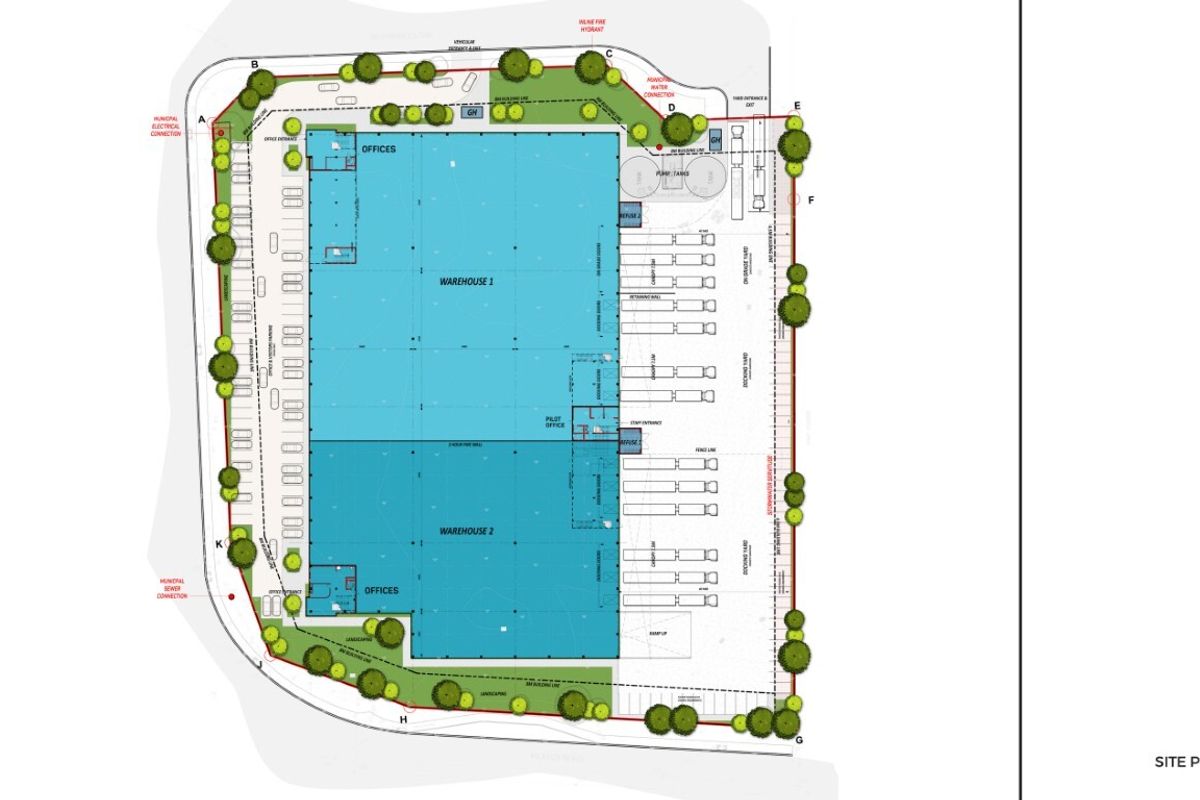 9800m2 warehouse development in King Air Industria - Photo 2