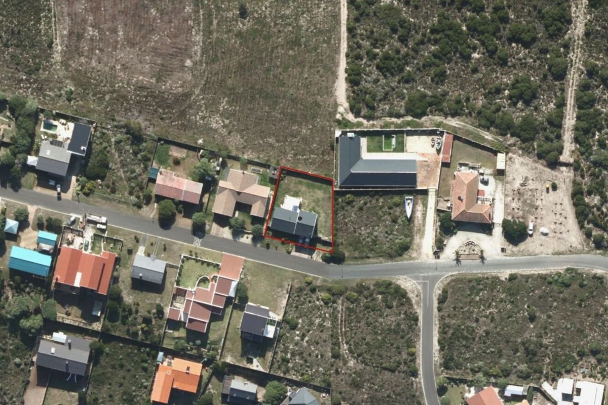 Aerial view of the residential property highlighting the plot boundaries and surrounding neighbourhood layout.
