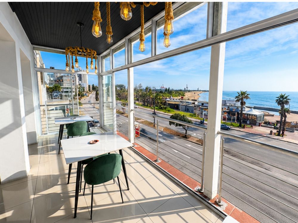 Beachfront restaurant