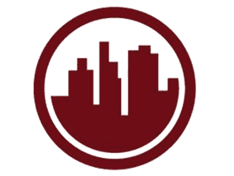 This image is a graphic logo or icon representing a city skyline and does not depict any part of the property.