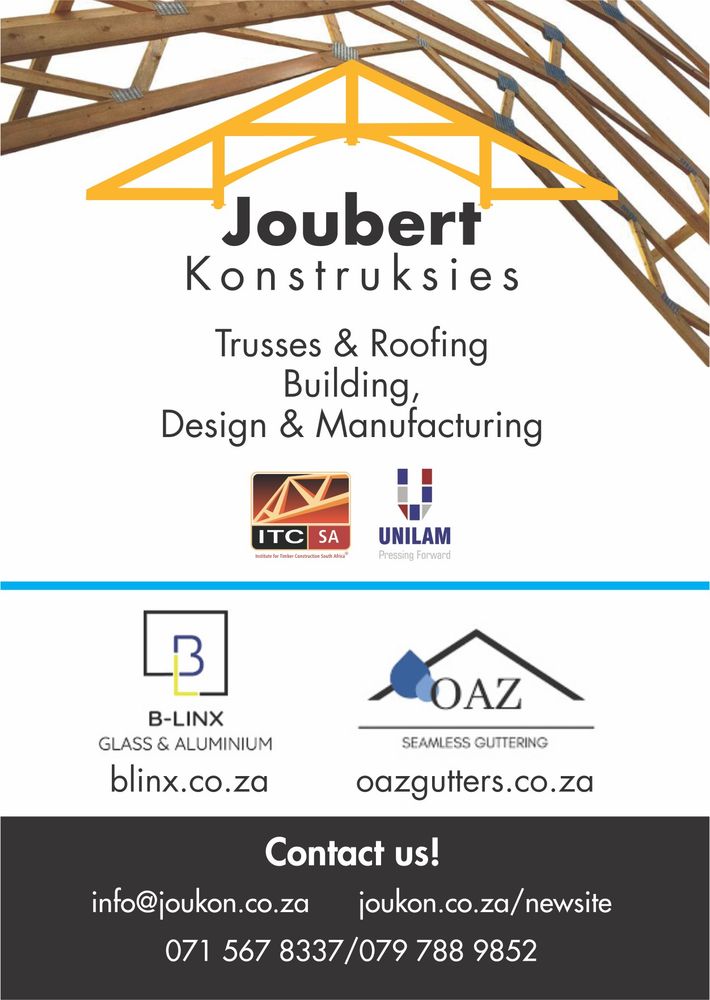 Joubert Konstruksies for the design and manufacturing of roof trusses