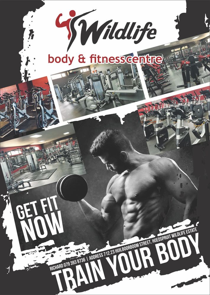 Get fit now with Wildlife Body and Fitness Centre