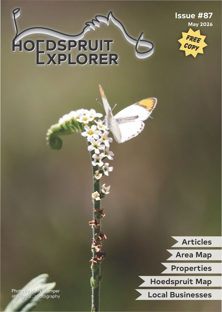 Hoedspruit Explorer May 2026 - Issue 87 Cover photo by Harry Stamper @hjkilgour_photography