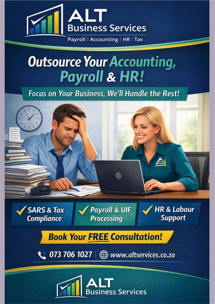 Want to focus on your business? Leave Accounting, Payroll and HR in the hands of ALT Business Services