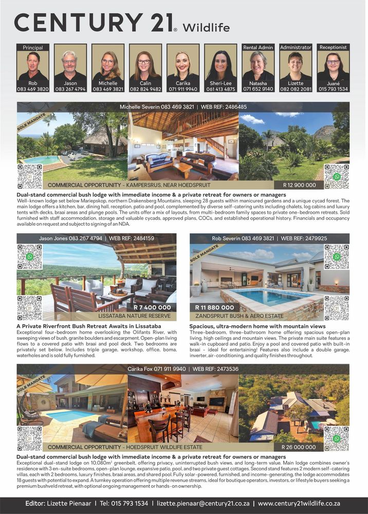 Meet the Century 21 Wildlife team - for all your property needs