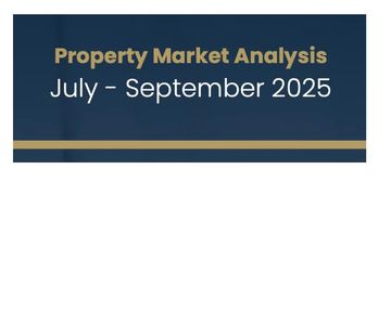 Quarter 3 of 2025 Property market insights for our focus areas