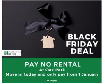 Black Friday deal at Oak Park